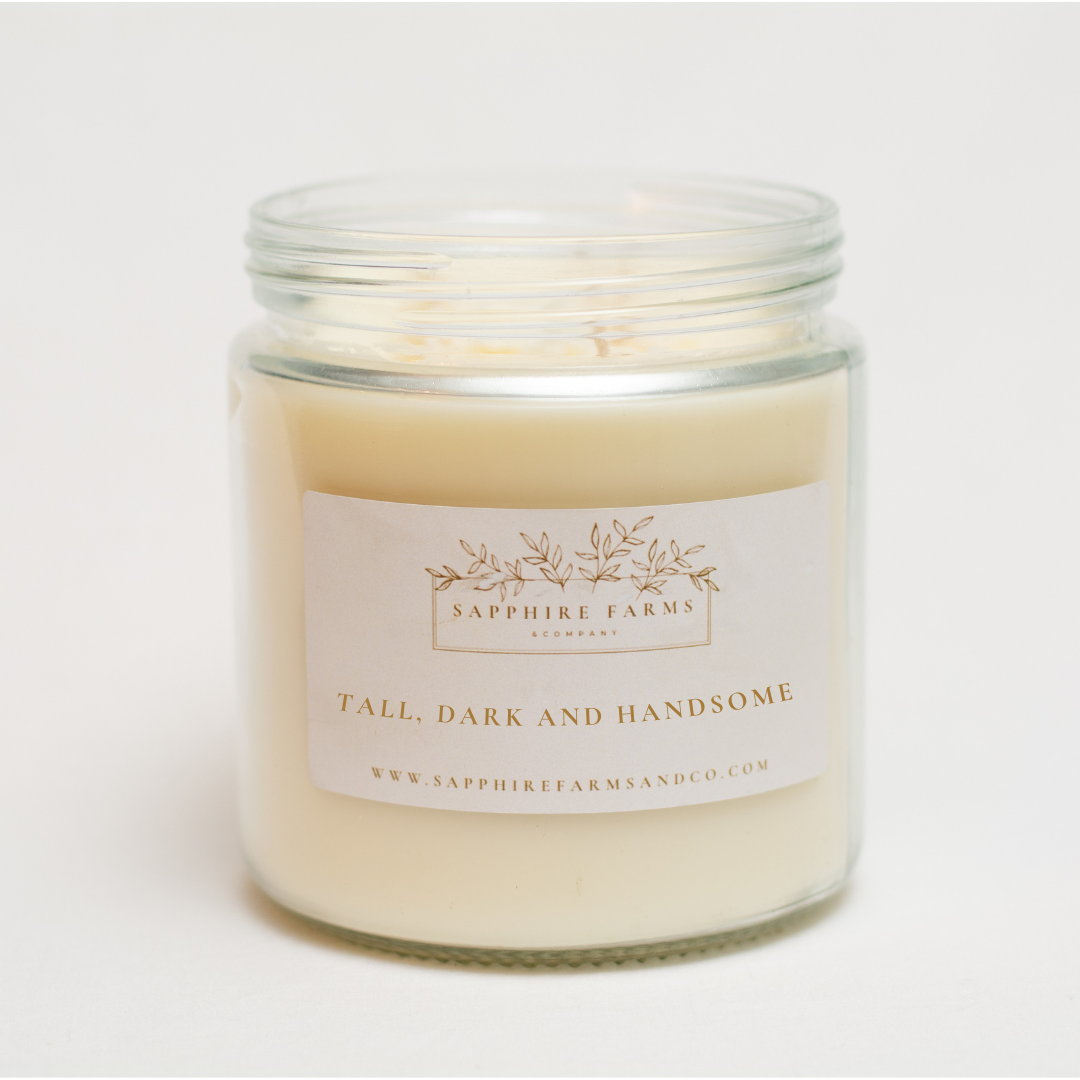Tall, Dark and Handsome Candle